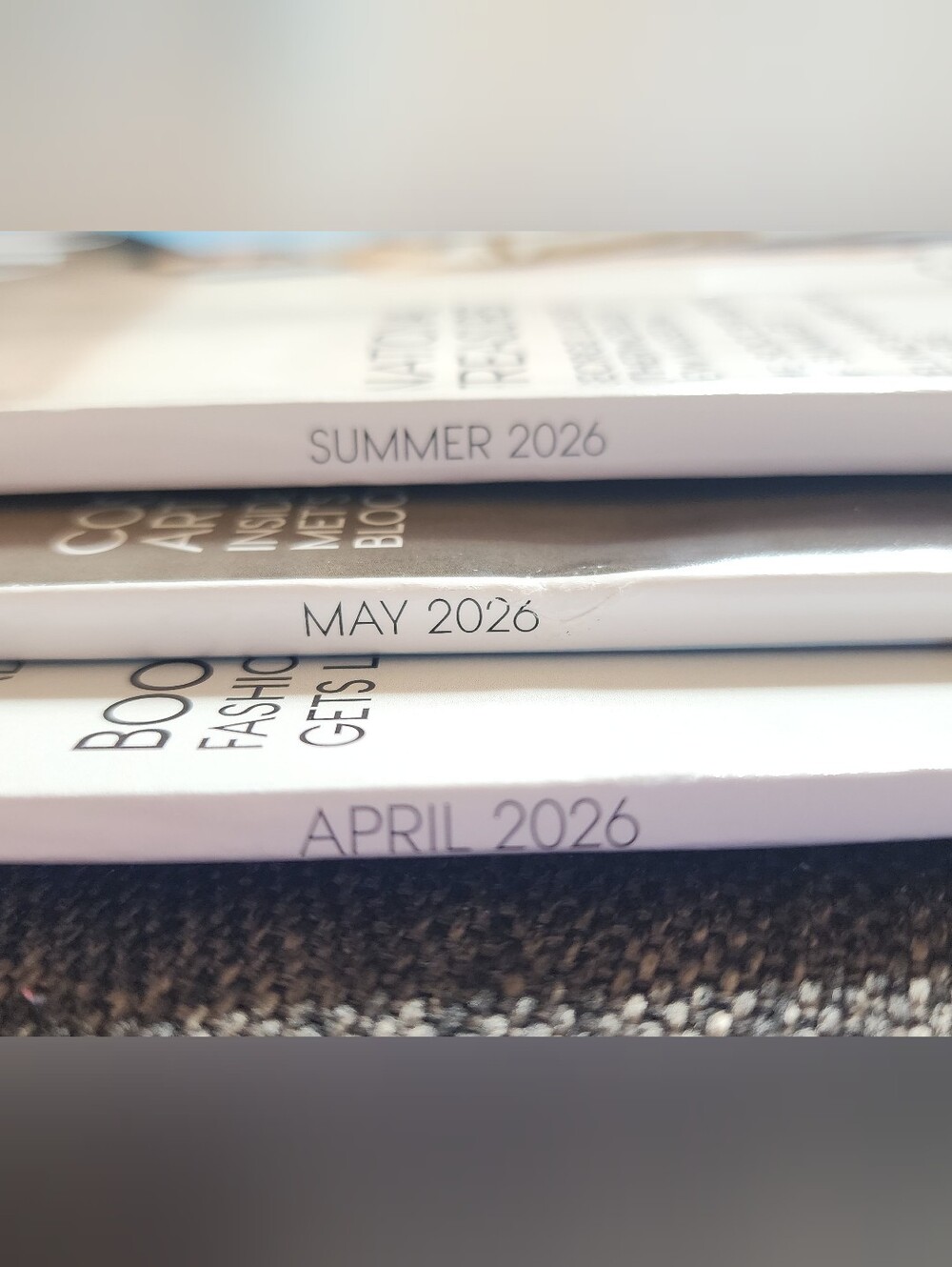 Vogue Magazine Lot Of 3 2026 - Picture 5 of 5